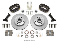 Wilwood Forged Dynalite Front Kit 11.03in 1 PC Rotor&Hub 74-80 Pinto/Mustang II Disc Spindle only