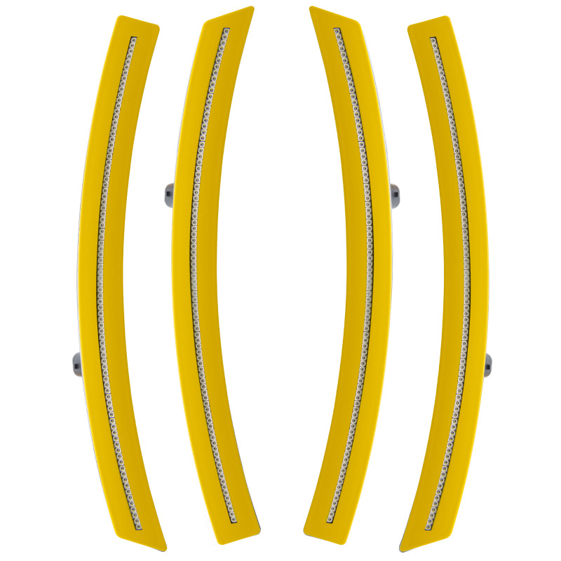 Oracle Chevy Corvette C7 Concept Sidemarker Set - Clear - Corvette Racing Yellow Tintcoat (GC6)
