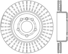 StopTech Sport Slotted Rotor - Rear Right