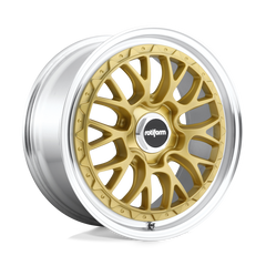 Rotiform R156 LSR Wheel 19x8.5 5x100 35 Offset - Matte Gold Machined