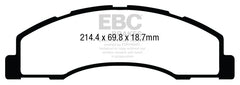 EBC 08+ Ford Econoline E150 4.6 Yellowstuff Front Brake Pads