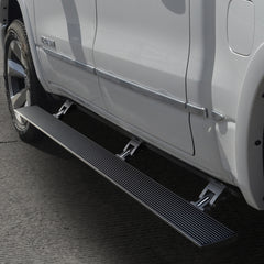 Go Rhino 19-23 Ram 1500 Quad Cab 4dr E-BOARD E1 Electric Running Board Kit - Bedliner Coating