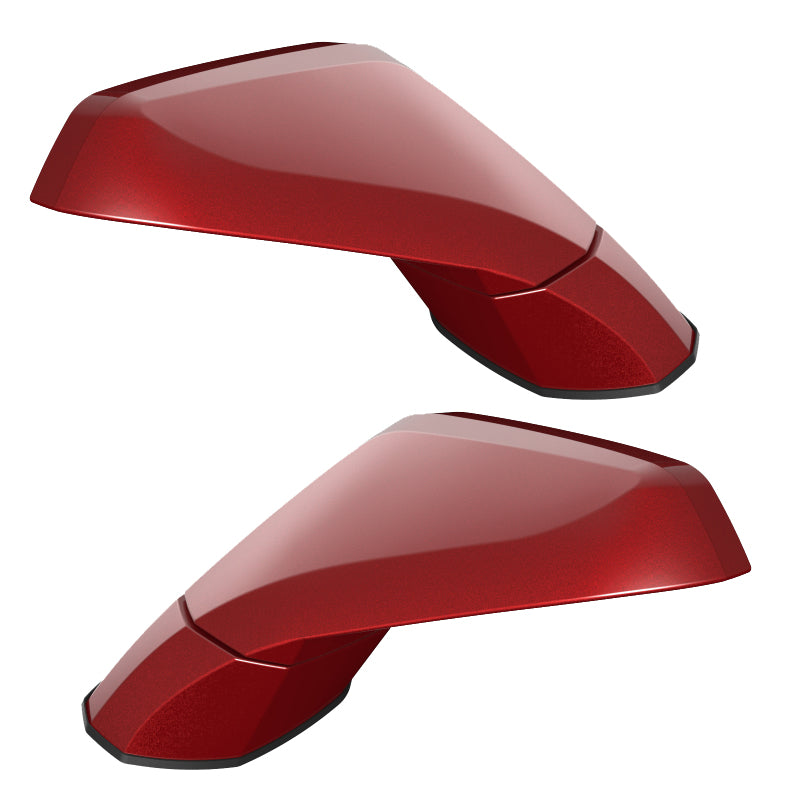 Oracle 05-13 Chevy Corvette C6 Concept Side Mirrors - Ghosted - Crystal Claret Tintcoat (GBE)