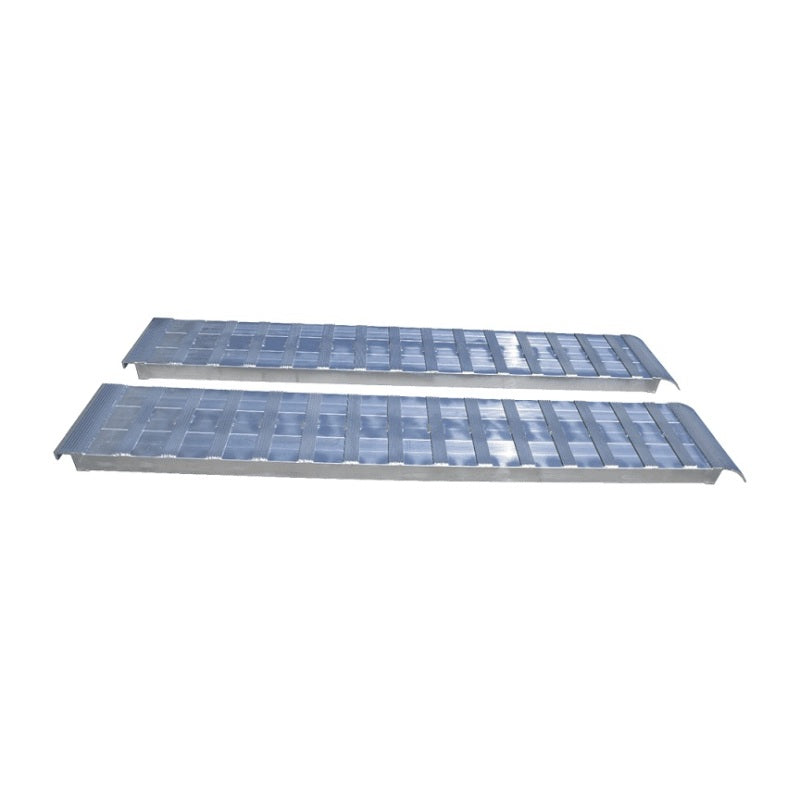 Gen-Y Extreme-Duty 10ft Aluminum Loading Ramps 15in x 120in 7K Capacity Per Ramp - Pair