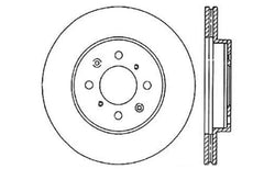 StopTech 90-01 Integra (EXC Type R) / 90-05 Honda Civic Cross Drilled Left Front Rotor