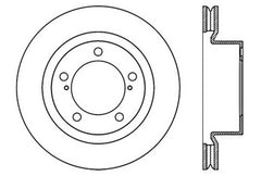 Stoptech 08-11/13-18 Toyota Land Cruiser Front Premium High Carbon Cryo Brake Rotor