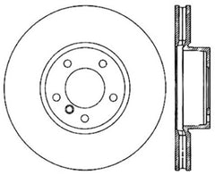 StopTech Drilled Sport Brake Rotor