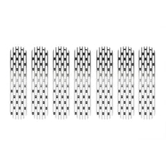 DV8 Offroad 2007-2018 Jeep JK Polished Grille Inserts