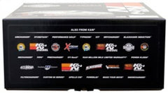K&N Round Air Filter Assembly 12in ID / 3.063in Height / 5.125in Neck Flange / 7/8in Drop Base