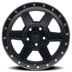 Dirty Life 9315 Compound 17x9 / 6x139.7 BP / -12mm Offset / 106mm Hub Matte Black Wheel