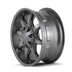 ION Type 181 18x9 / 5x127 BP / 18mm Offset / 87mm Hub Graphite Wheel