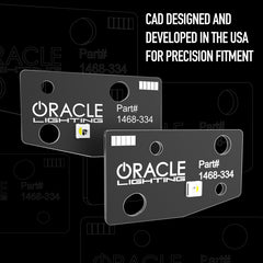 Oracle 2021 Ford Bronco DRL Upgrade w/ Halo Kit - ColorSHIFT w/ RF Controller