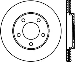 StopTech 05-14 Ford Mustang Cryo-Stop Rear PremiumRotor
