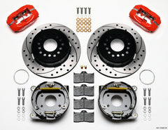 Wilwood Forged Dynalite P/S P-B Kit Drilled-Red AMC 71-74 2.60in Offset