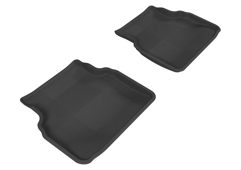 3D MAXpider 2002-2007 Subaru Impreza Kagu 2nd Row Floormats - Gray