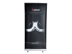 Akrapovic Pull Up Banner MC and Car