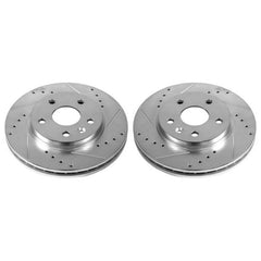Power Stop 11-16 Buick LaCrosse Front Evolution Drilled & Slotted Rotors - Pair