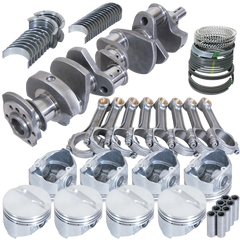 Eagle Chevrolet 350 1Pc Rear Seal Rotating Assembly Kit .030 Bore 3.75in Stroke