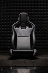 Recaro Cross Sportster ORV Passenger Seat - Black Vinyl/Grey Vinyl