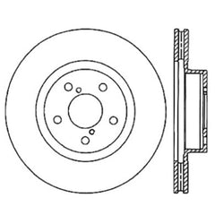Stoptech 06-08 Subaru Legacy Wagon/Sedan 2.5i Front Cyro Performance Rotor
