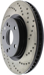 StopTech 07-13 Lexus ES 250/ES 300/ ES330/ES350 SportStop Drilled Left Front Rotor