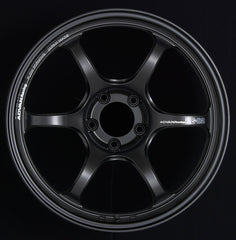 Advan RG-D2 17x7.5 +38 5-100 Semi Gloss Black Wheel