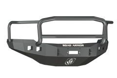 Road Armor 11-14 Chevy 2500 Stealth Front Winch Bumper w/Lonestar Guard - Tex Blk