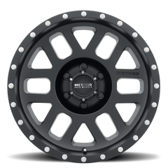 Method MR306 Mesh 17x8.5 0mm Offset 6x5.5 108mm CB Matte Black Wheel