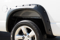 Lund 02-08 Dodge Ram 1500 RX-Rivet Style Textured Elite Series Fender Flares - Black (2 Pc.)