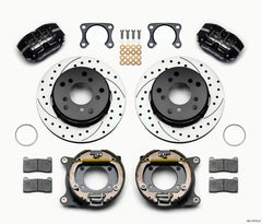 Wilwood Dynapro Lug Mount P/S Park Brake Kit Drilled Big Ford 2.00in Off Bronco 5 x 5.50