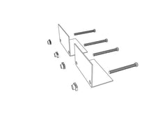 BAK BAKBox2 Clamping Brackets (C) Qty 2 (w/ U-Nuts & Screws)