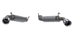 QTP 14-15 Chevrolet Camaro SS 6.2L 304SS AR3 Axle Back Exhaust w/4.5in Tips