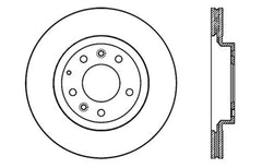 StopTech 06-10 Mazda Miata MX-5 Drilled & Slotted Front Right Rotor