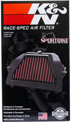 K&N 06-10 Suzuki GSXR600/GSXR750 Race Specific Air Filter