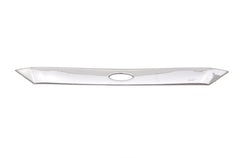 AVS 13-16 Ford Fusion (Grille Fascia Mount) Aeroskin Low Profile Hood Shield - Chrome