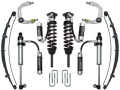 ICON 05-15 Toyota Tacoma 0-3.5in/16-17 Toyota Tacoma 0-2.75in Stage 9 Suspension System w/Billet Uca