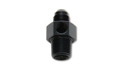 Vibrant -6AN Male to 1/4in NPT Male Union Adapter Fitting w/ 1/8in NPT Port