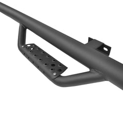 Go Rhino 15-19 Chevrolet Silv 2500HD/3500HD Dominator Classic D2 SideSteps - Cab Length - Tex Blk