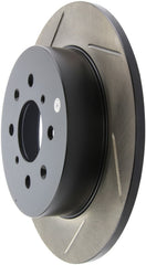 StopTech 02-03 Honda Civic Si Hatchback Slotted Right Rear Rotor