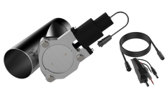 QTP 3.5in Bolt-On QTEC Electric Cutout Valve - Single