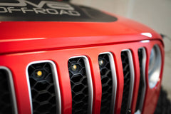 DV8 Offroad 2020+ Jeep JT Grill Amber Marker Lights