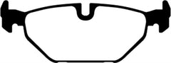 EBC 99-01 Saab 9-5 2.3 Turbo (Aero) Greenstuff Rear Brake Pads