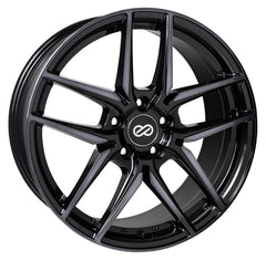 Enkei Icon 18x8 40mm Offset 5x114.3 72.6mm Bore Pearl Black Wheel