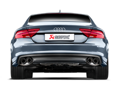 Akrapovic 13-17 Audi S6 Avant/Limousine (C7) Evolution Line Cat Back (Titanium) w/ Carbon Tips