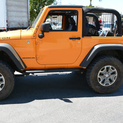 DV8 Offroad 07-18 Jeep Wrangler JK Rock Slider Steps (2 Door Only)
