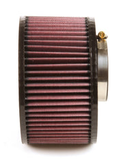 K&N Universal Rubber Filter - Round Straight 3in Flange ID x 7in OD x 4in Height