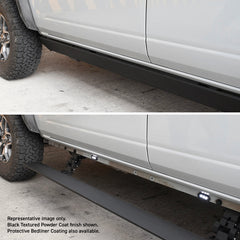 Go Rhino 15-23 Ford F-150 SC 4dr 4dr E-BOARD E1 Electric Running Board Kit - Bedliner Coating