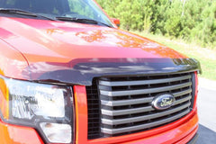 Lund 15-18 Ford F-150 Interceptor Hood Shield - Smoke