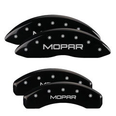 MGP 4 Caliper Covers Engraved F & R C4/Corvette Black Finish Silver Char 1988 Chevrolet Corvette