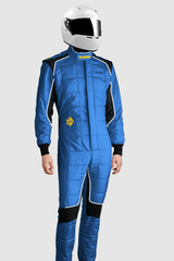 Momo Corsa Evo Driver Suits Size 56 (SFI 3.2A/5/FIA 8856-2000)-Blue